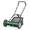 Manganese Steel Push Lawn Mower with Adjustable Height and Rear Bag